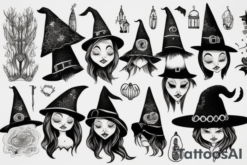 Witch's Hat tattoo idea