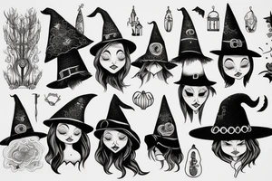 Witch's Hat tattoo idea