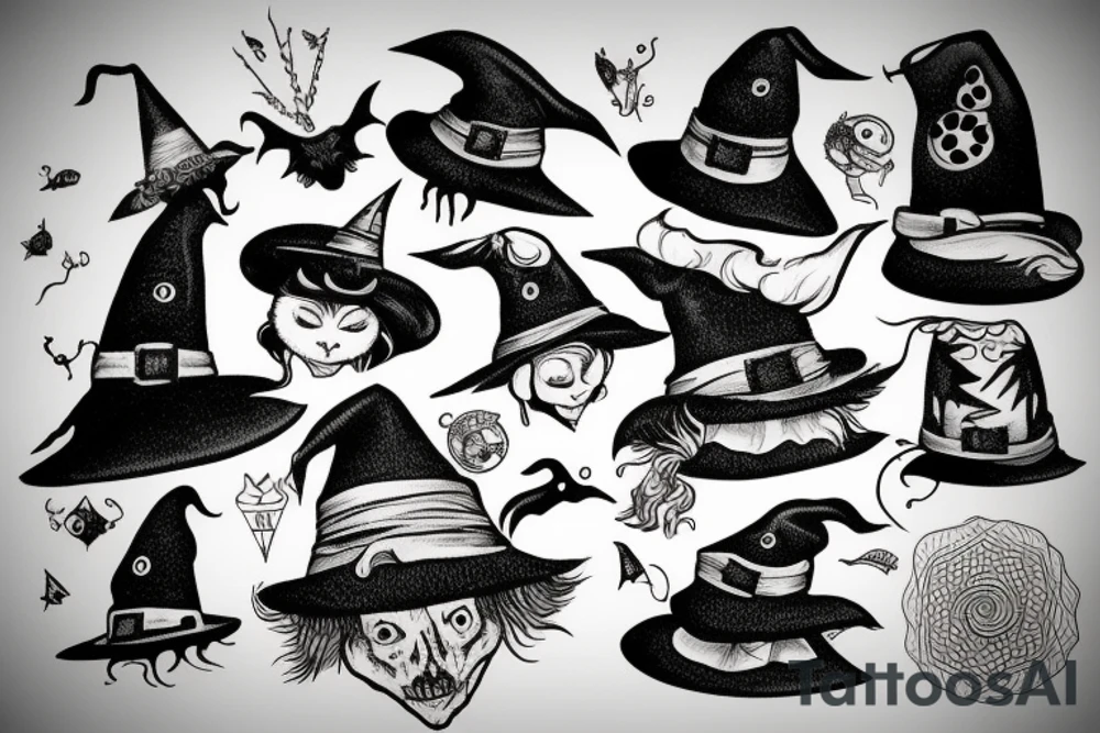 Witch's Hat tattoo idea