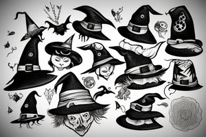 Witch's Hat tattoo idea