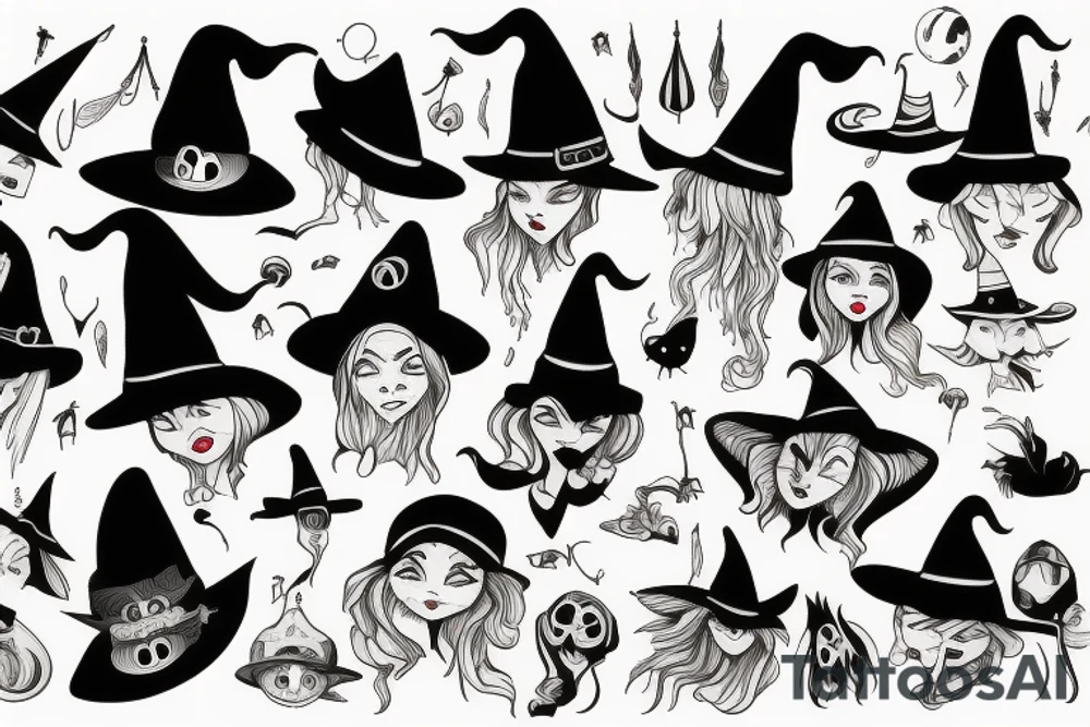 Witch's Hat tattoo idea
