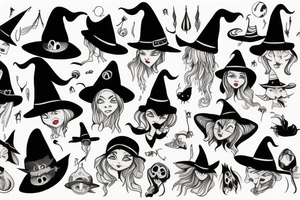 Witch's Hat tattoo idea