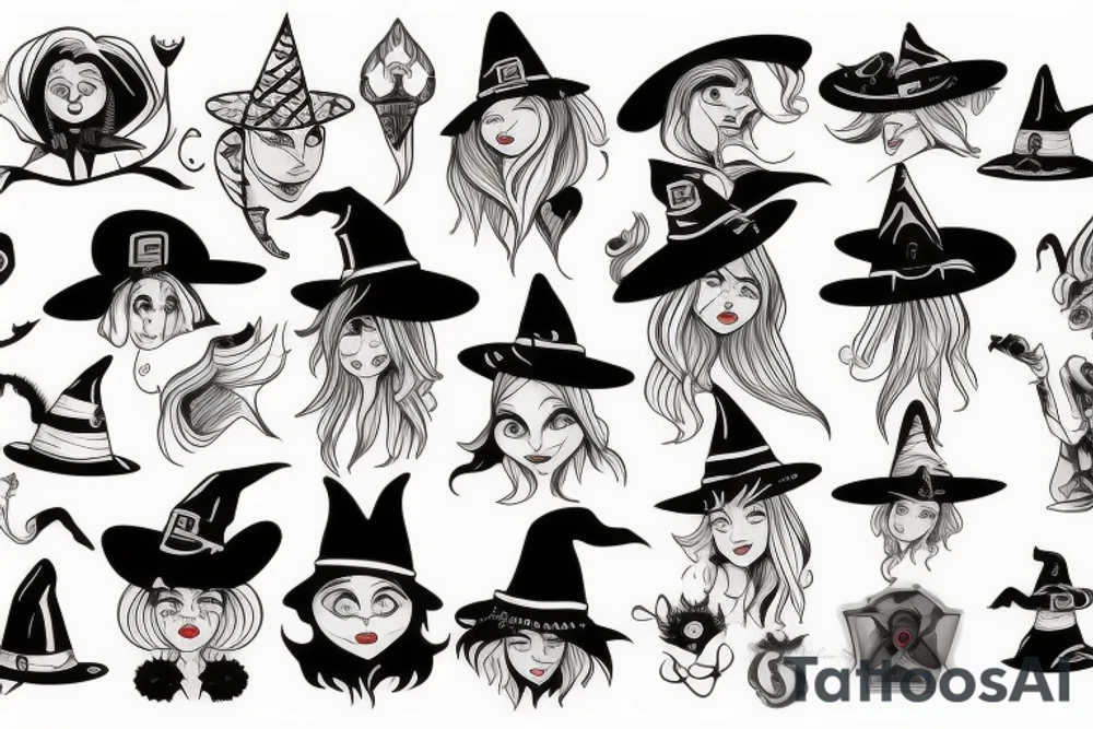 Witch's Hat tattoo idea