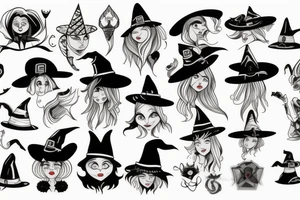 Witch's Hat tattoo idea