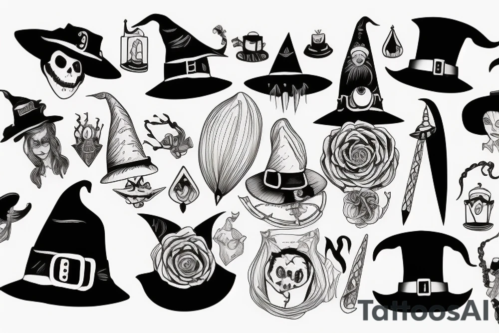 Witch's Hat tattoo idea