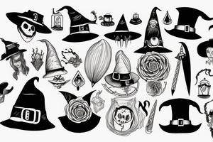 Witch's Hat tattoo idea