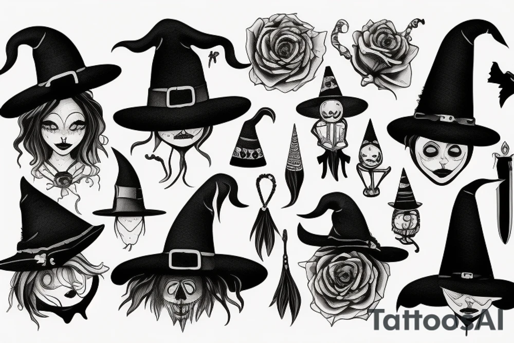 Witch's Hat tattoo idea