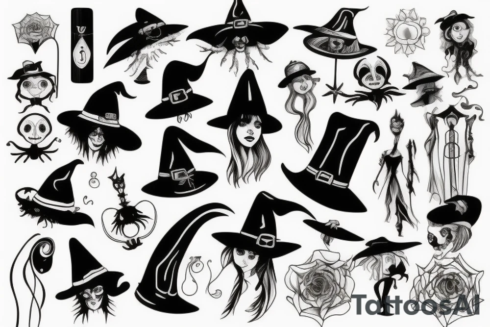 Witch's Hat tattoo idea