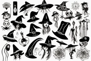 Witch's Hat tattoo idea