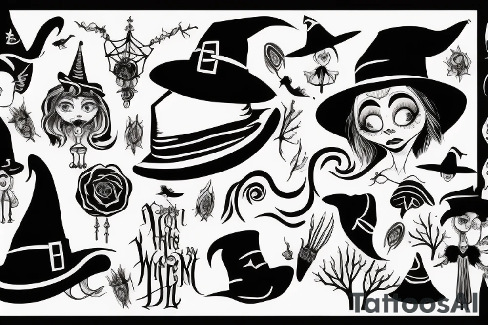 Witch's Hat tattoo idea
