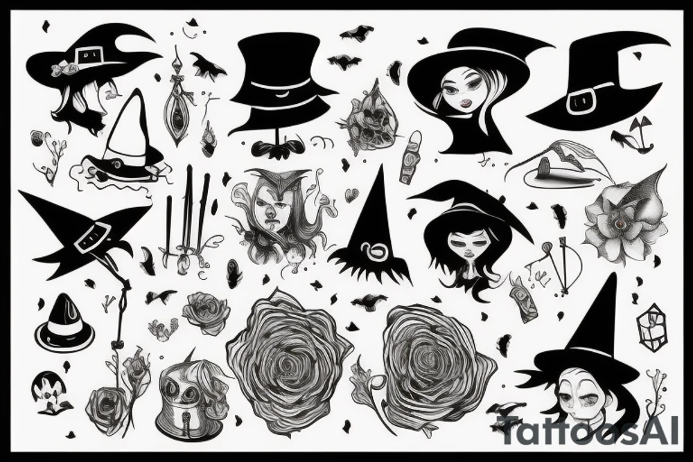 Witch's Hat tattoo idea