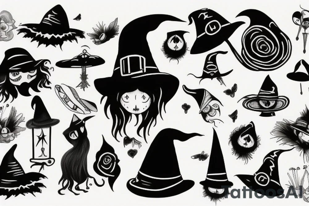 Witch's Hat tattoo idea