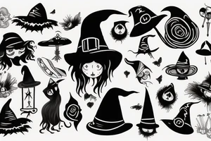 Witch's Hat tattoo idea