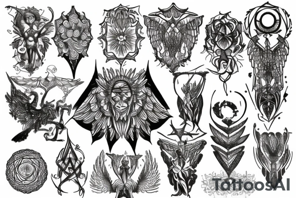 metatron tattoo idea