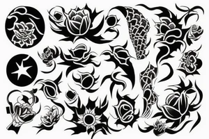 Japanese arm tattoo idea