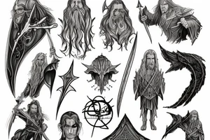 lord of the rings tattoo idea