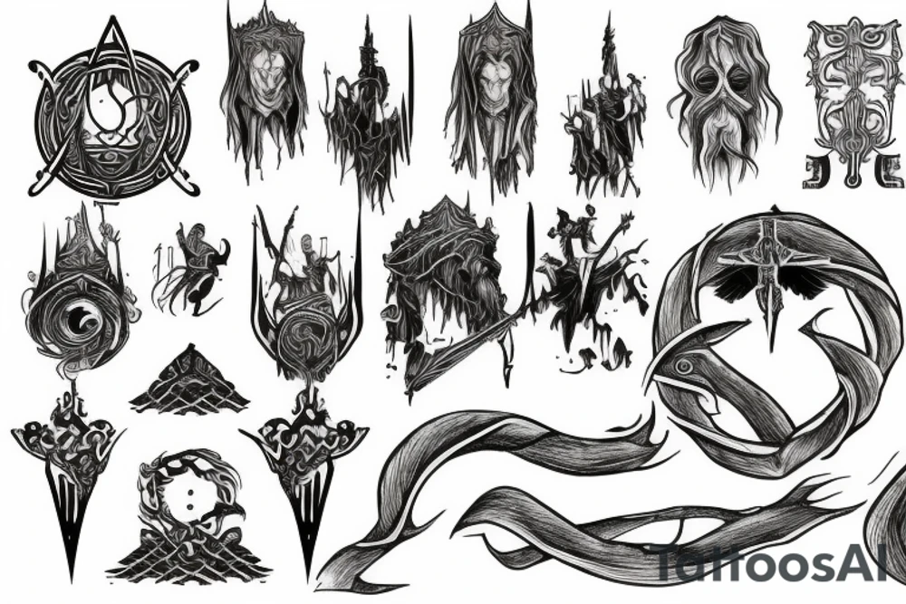 lord of the rings tattoo idea
