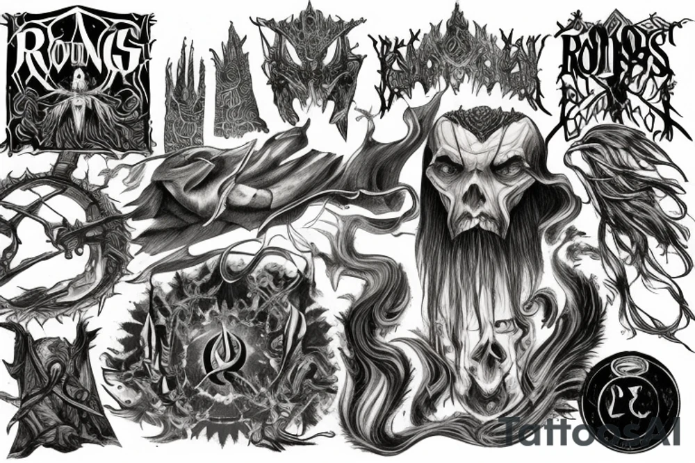 lord of the rings tattoo idea