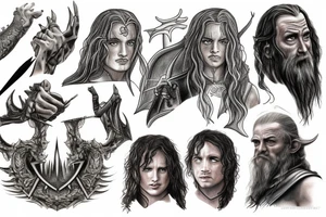 lord of the rings tattoo idea