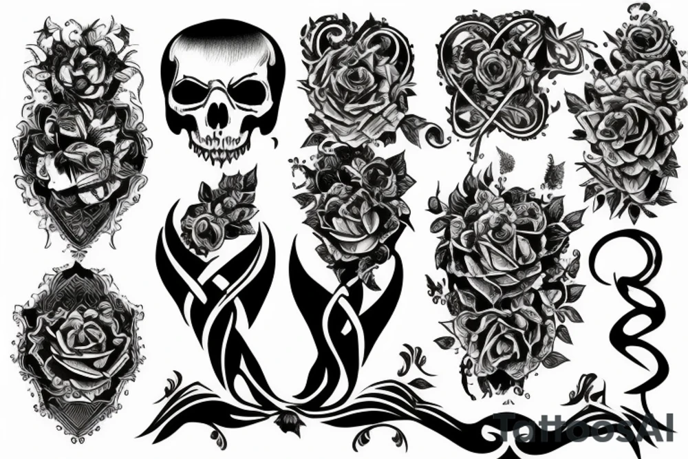 Gothic tattoo idea