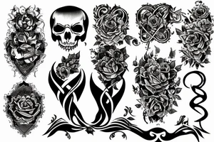 Gothic tattoo idea