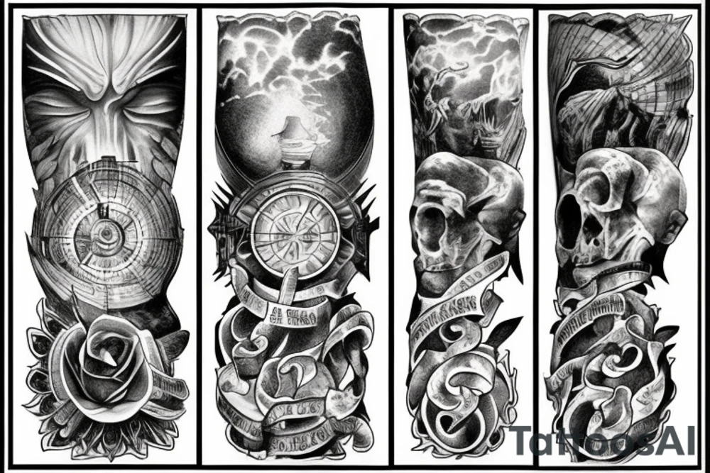 Roadmap from god showing my path. tattoo idea