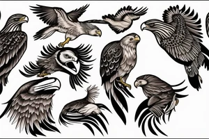 Philippine eagle tattoo idea