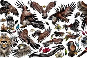 Philippine eagle tattoo idea