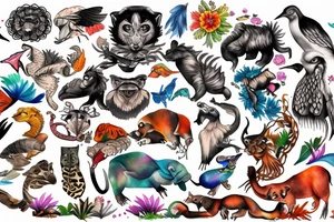 Animals of the Philippines tattoo idea