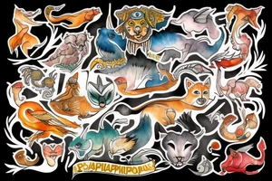 Animals of the Philippines tattoo idea