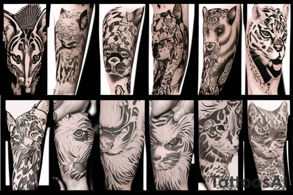Animals of the Philippines tattoo idea