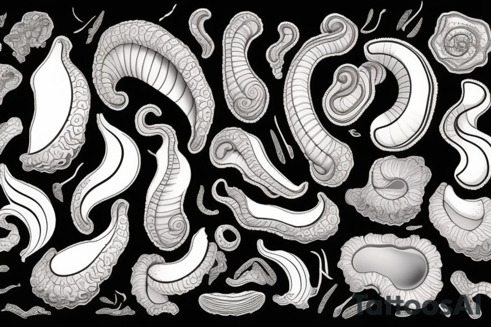 Giant clam tattoo idea