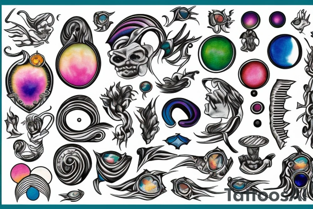 mood ring tattoo idea