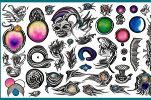 mood ring tattoo idea