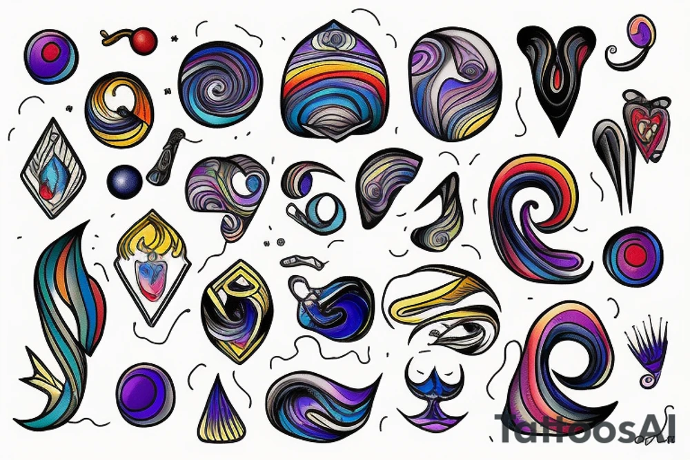 mood ring tattoo idea