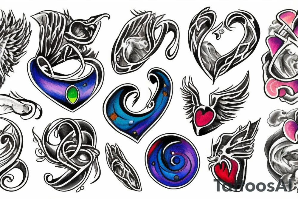 mood ring tattoo idea