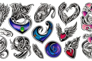 mood ring tattoo idea