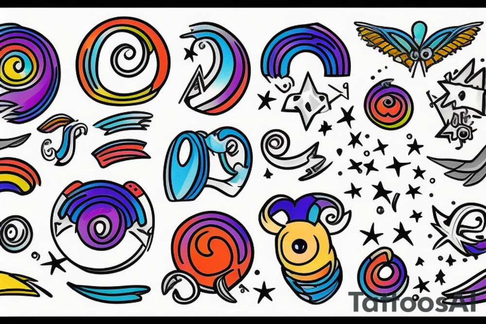 mood ring tattoo idea