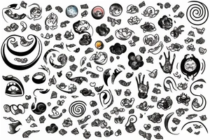 mood ring tattoo idea