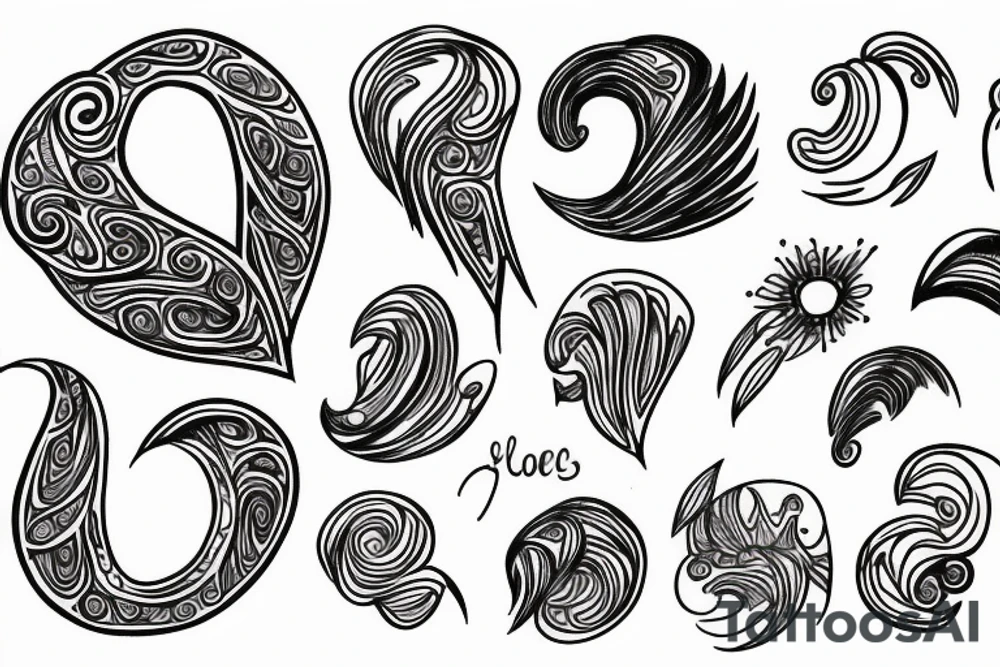 mood ring tattoo idea