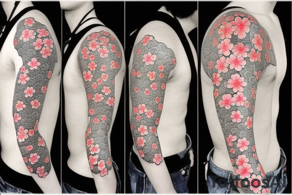 koi fish
cherry blossom
temple tattoo idea