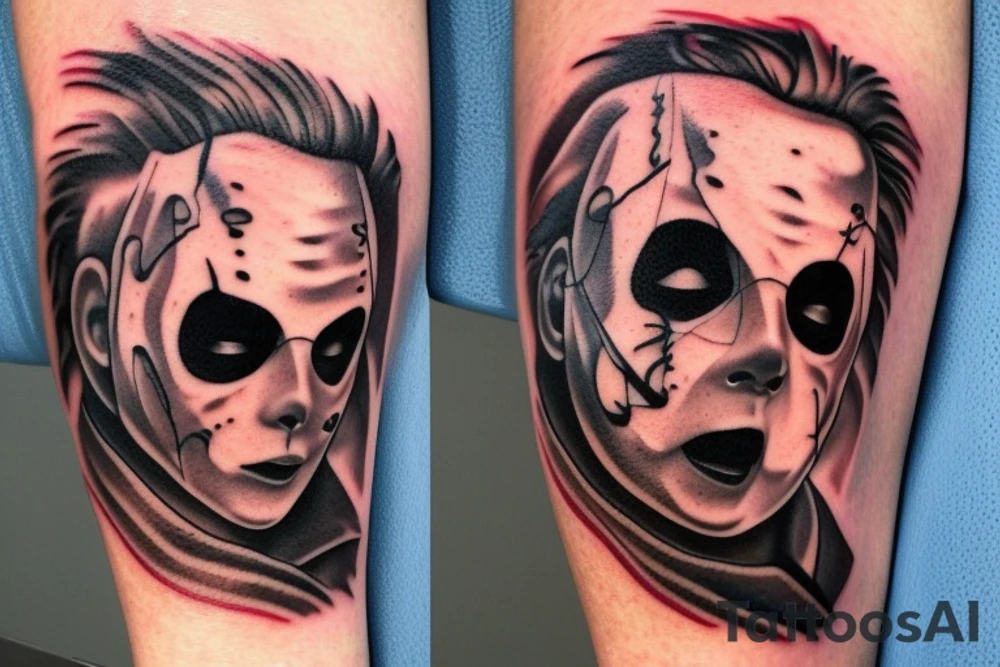 Michael Myers Halloween tattoo idea