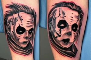 Michael Myers Halloween tattoo idea