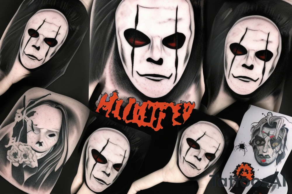 Michael Myers Halloween tattoo idea