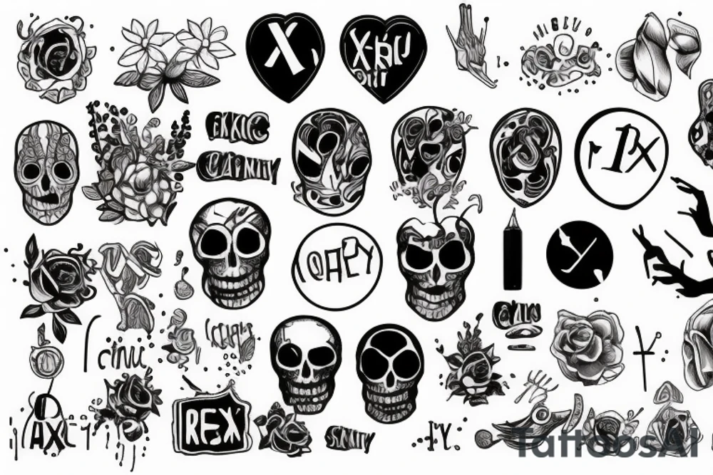Anxiety tattoo idea