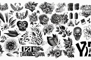 Tvár zeusa ktorá je ako socha ale je tam prasklina kde mu vidno pravú tvár tattoo idea