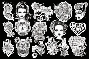 Tvár zeusa ktorá je ako socha ale je tam prasklina kde mu vidno pravú tvár tattoo idea