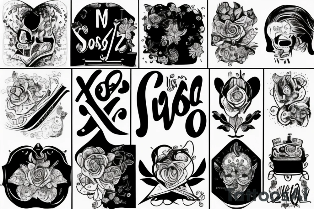 Tvár Zeusa ktorá je ako socha ale je tam prasklina kde mu vidno pravú tvár tattoo idea