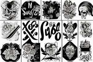 Tvár Zeusa ktorá je ako socha ale je tam prasklina kde mu vidno pravú tvár tattoo idea