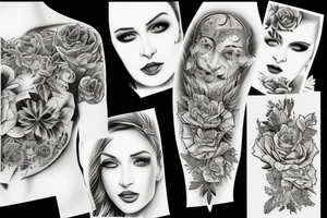 Tvár Zeusa ktorá je ako socha ale je tam prasklina tattoo idea